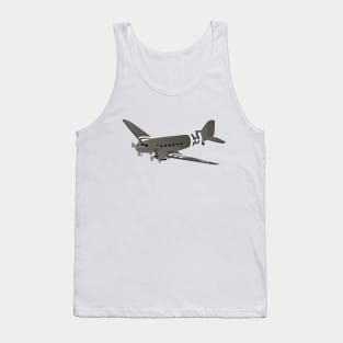 Douglas C-47 Skytrain WW2 Transport Airplane Tank Top